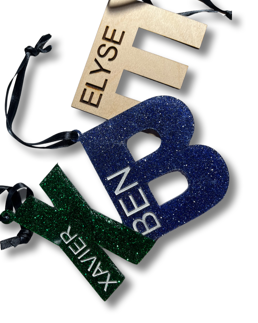 Custom Letter Ornament