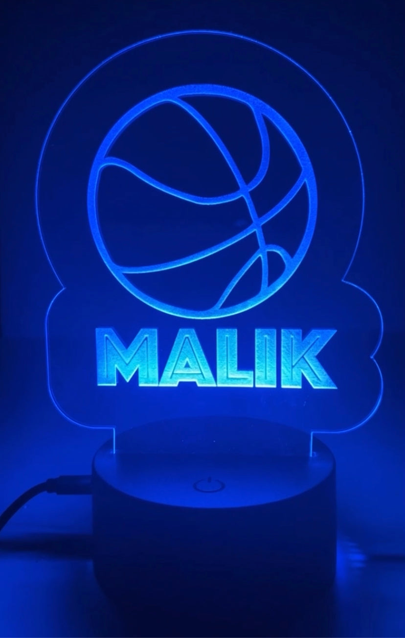 Personalized LED Edge Lamp